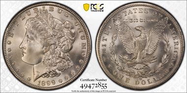 1899-O $1 MS67