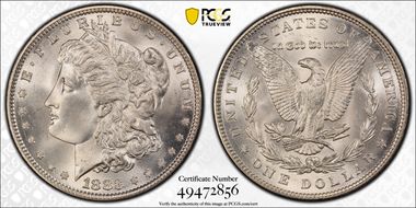 1883 $1 MS67