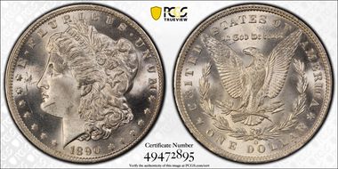 1890-O $1 MS65