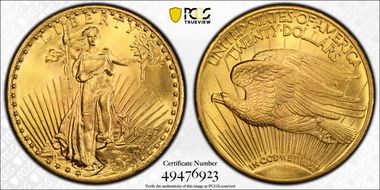 1927 $20 MS64