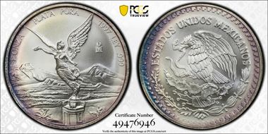 1997-Mo Onza Libertad Ag MS69