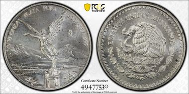 2004-Mo 1/10 oz Libertad Ag MS66