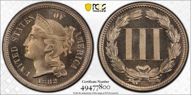 1882 3CN PR67CAM
