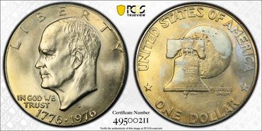 1976-D $1 Type 1 MS63