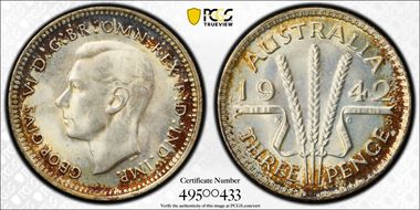 1942-S 3D MS66