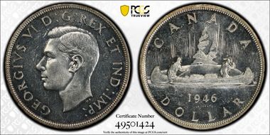 1946 S$1 SWL MS62