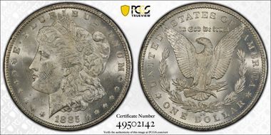 1885-CC $1 MS61