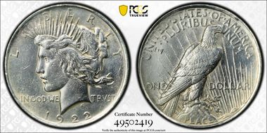 1922 $1 N1