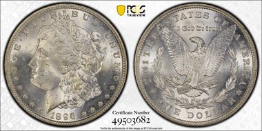 1896 $1 MS64