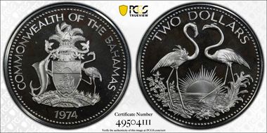 1974-FM $2 KM-66a PR69DCAM