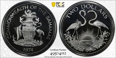 1974-FM $2 KM-66a PR69DCAM