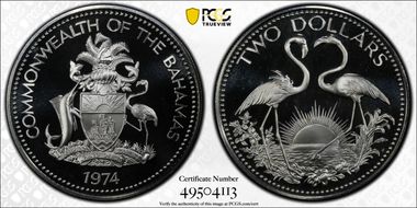 1974-FM $2 KM-66a PR69DCAM