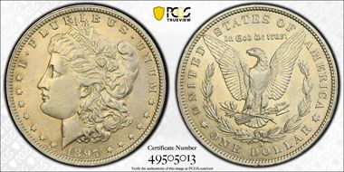 1897-O $1 AU55