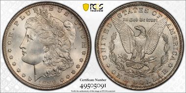 1889-O $1 MS65+