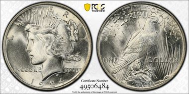 1924 $1 MS66