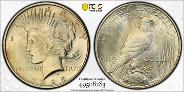 1925 $1 MS65