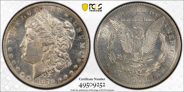 1879-S $1 Reverse of 1878 N1