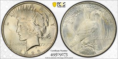 1923 $1 MS64