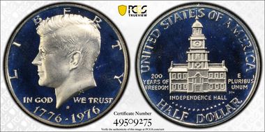 1976-S 50C Clad PR68DCAM