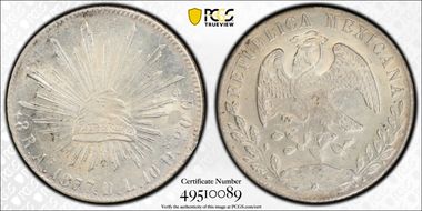 1877-As DL 8 R As16 AU58