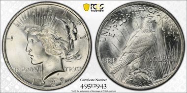 1923 $1 MS65
