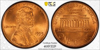1995 1C MS68RD