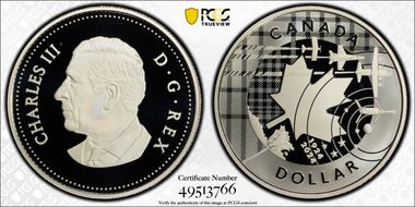 2024 $1 100th Anniversary of the RCAF PR69DCAM
