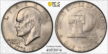 1976-D $1 Type 1 MS65