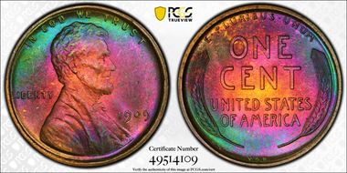 1909 VDB 1C MS65RB