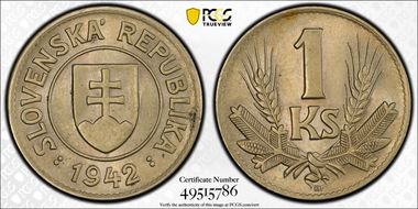 1942 Koruna MS64