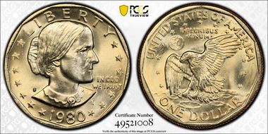 1980-S SBA$1 MS66