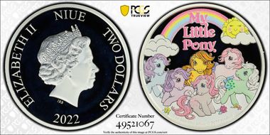 2022 $2 My Little Pony PR69DCAM