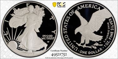 2023-S $1 Silver Eagle PR69DCAM