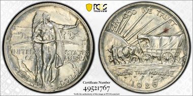 1926-S 50C Oregon MS63