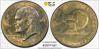 1976 $1 Type 1 MS64