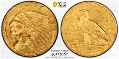 1925-D $2.50 MS64