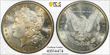 1884-CC $1 MS64