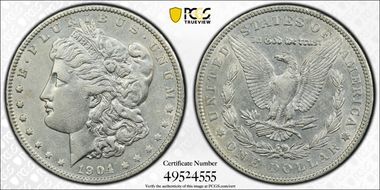 1904 $1 XF40