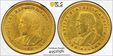 1904 G$1 Lewis and Clark N1