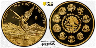 2009-Mo Onza Libertad Gold PR68DCAM