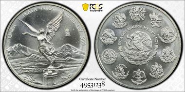 2000-Mo Onza Libertad Ag MS67