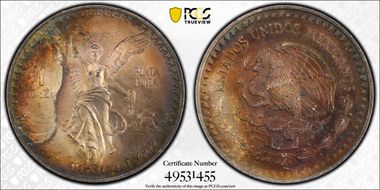 1995-Mo Onza Libertad Ag MS65