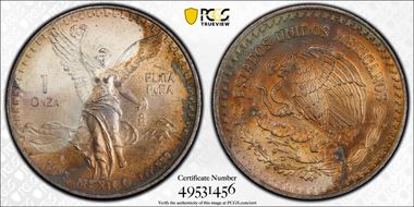 1995-Mo Onza Libertad Ag MS65