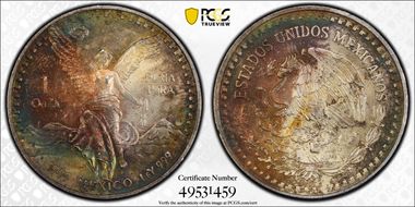 1995-Mo Onza Libertad Ag MS66