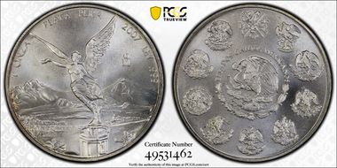 2007-Mo Onza Libertad Ag MS65