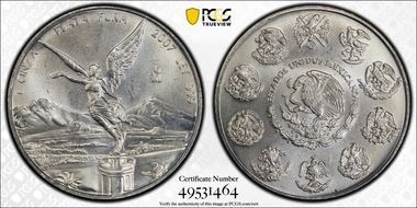 2007-Mo Onza Libertad Ag MS65