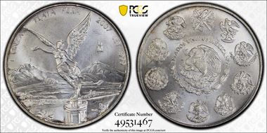 2007-Mo Onza Libertad Ag MS64