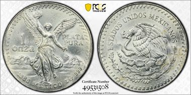 1988-Mo Onza Libertad Ag N1