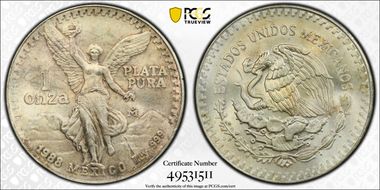 1988-Mo Onza Libertad Ag N1