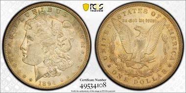 1894-O $1 AU58+